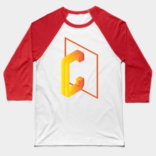 Letter C beautiful letters Baseball T-Shirt